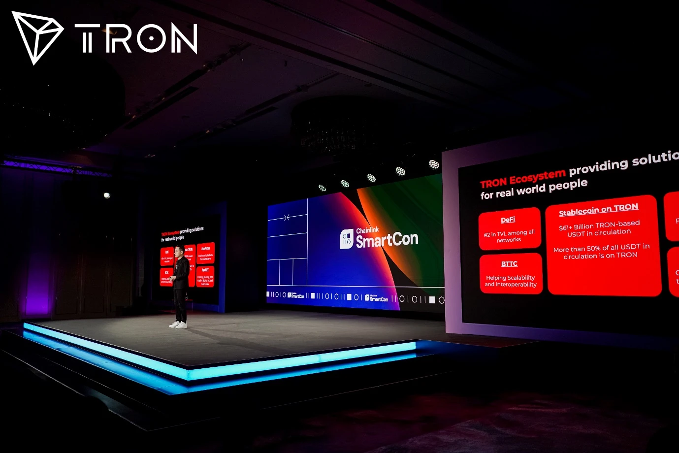 Justin Sun: TRON has joined the Chainlink Scale program to further promote innovation and ecological prosperity