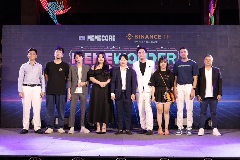 Binance TH Partners with MemeCore, 9 Cat Digital Group, and BitArcade to Launch Asia’s First MemeWonder Festival at Thailand Blockchain Week