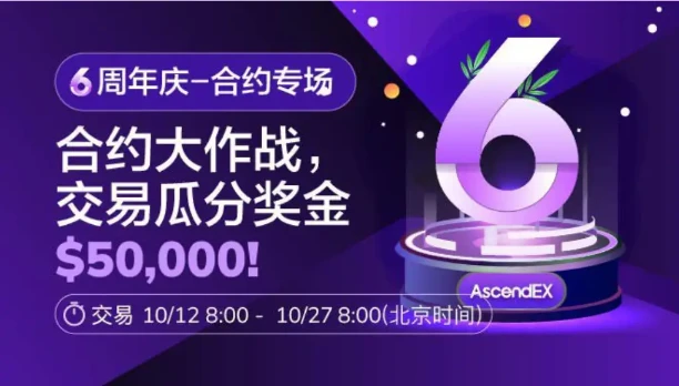 AscendEXs Sixth Anniversary Celebration Concludes Successfully: Interacting with Global Users and Enjoying the Million-Dollar Prize Pool