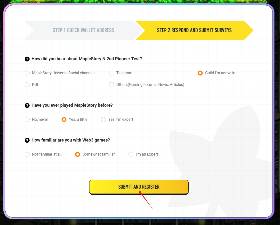 “Web3版冒险岛”MapleStory Universe第二次先锋测试指南