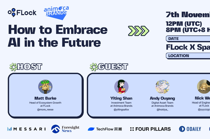 Flock x Animoca Brands Space｜拥抱人工智能的未来