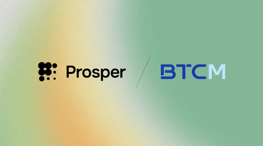 BIT Mining投资Prosper的原生代币，以支持其挖矿比特币