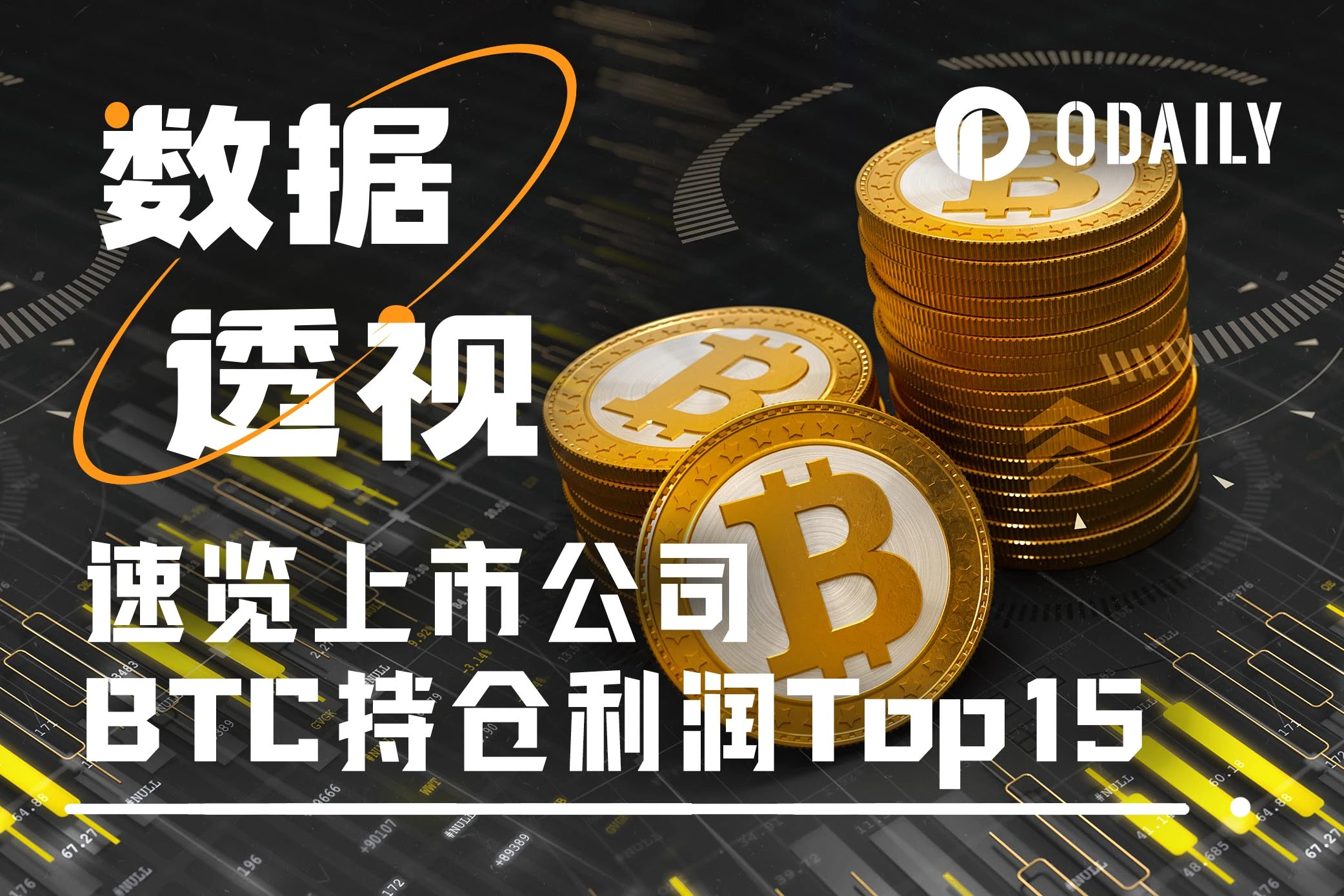 速览上市公司BTC持仓利润Top15，看看是谁增长近30倍？