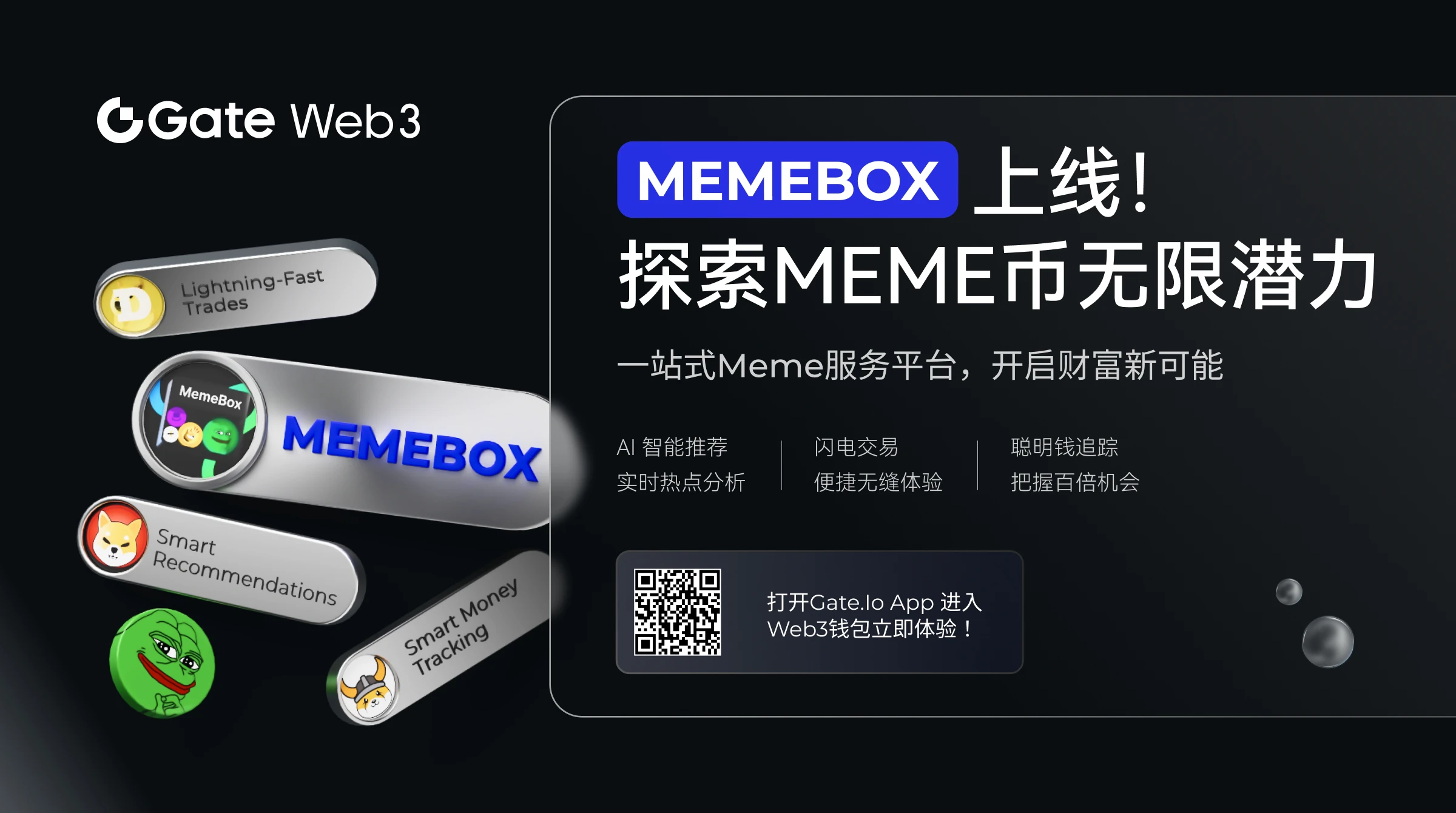 AI mở ra tiềm năng của đồng Meme: Gate.io ra mắt MemeBox, nền tảng dịch vụ Meme toàn diện