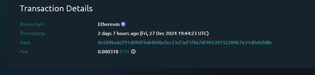 CoinW研究院週報（2024.12.23-2024.12.29）
