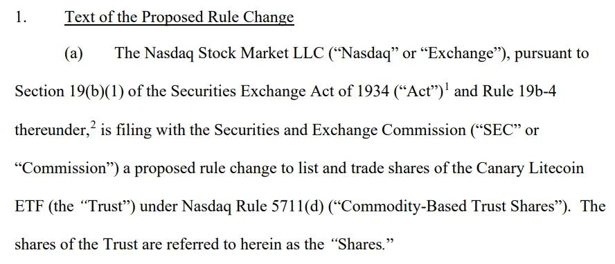 With the Trump administration about to take office, the application for altcoin ETFs has been accelerated. Is Litecoin aiming for the next ETF?