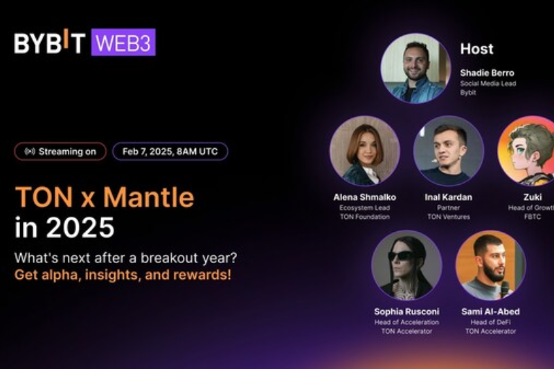 Bybit Web3｜「TON x Mantle」2025年线上直播活动：突破之后，未来何去何从？