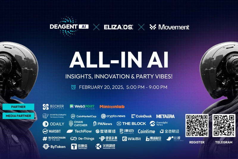 DeAgentAI「ALL IN AI」：Consensus Web3 x AI Side Party