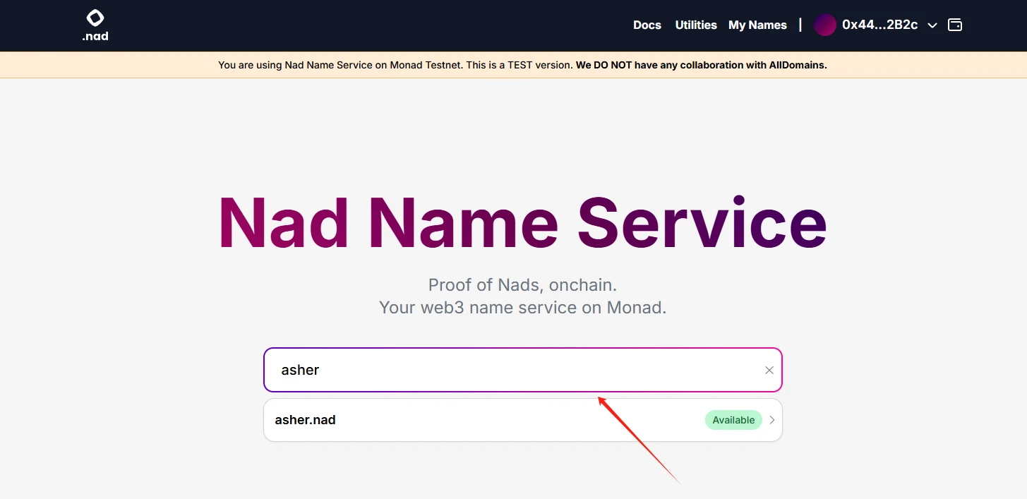 Guide you to interactive Monad test network step by step