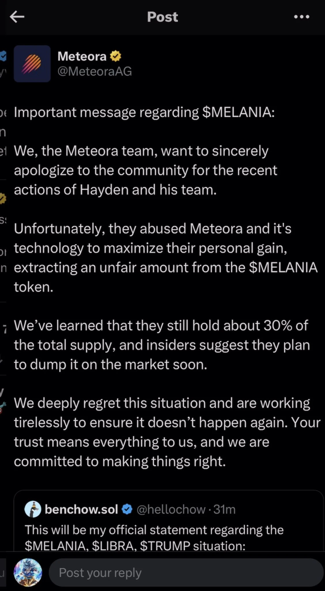 Fake hackers tell the truth? The mastermind behind the MELANIA and LIBRA operations is exposed