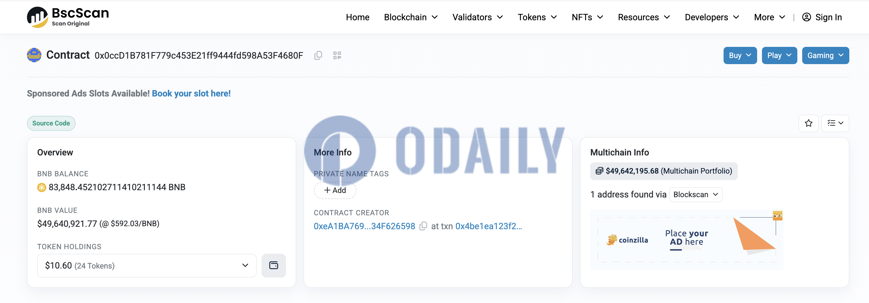 Odaily