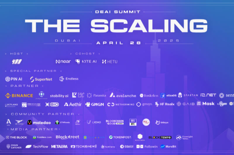 The Scaling DeAI Summit·TOKEN2049 Dubai