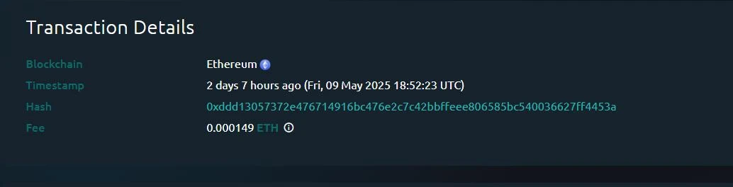 CoinW研究院周报（2025.5.5—2025.5.11）