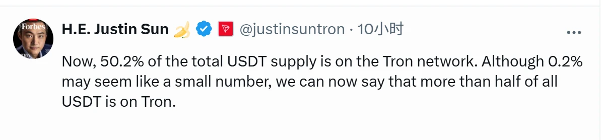 波场TRON发展新篇章：链上USDT发行量突破750亿