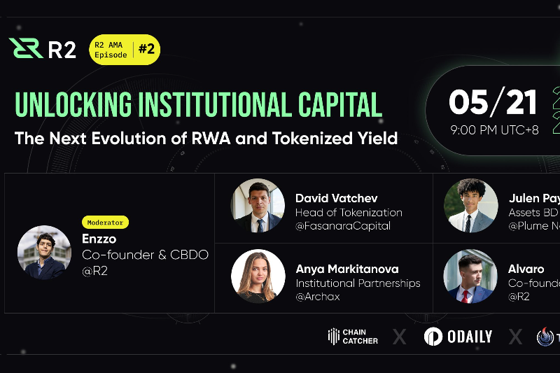 R2 AMA｜Unlocking Institutional Capital: RWA and Tokenized Yield