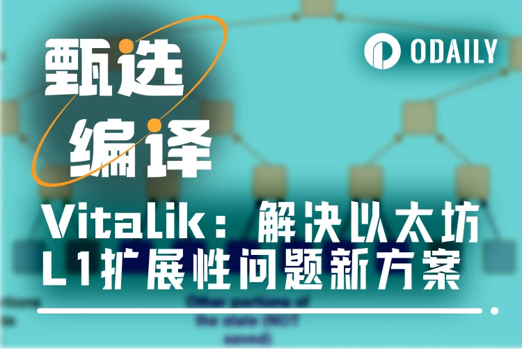 Vitalik: New solution to Ethereum L1 scalability problem