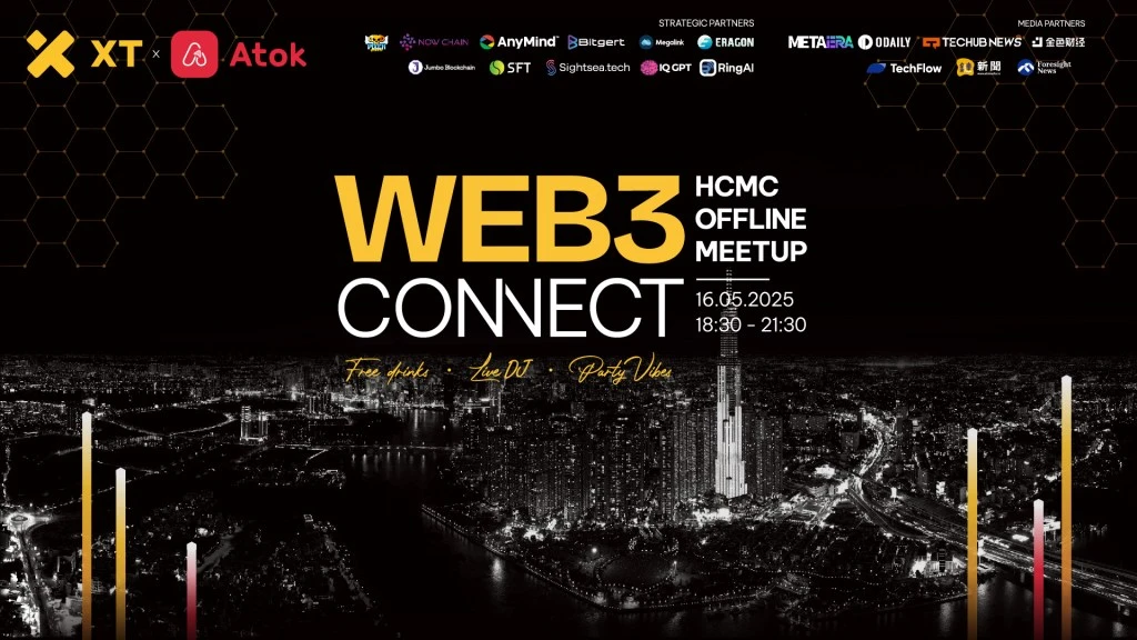 越南Web3新征程：XT.com与Atok 2025屋顶派对展望