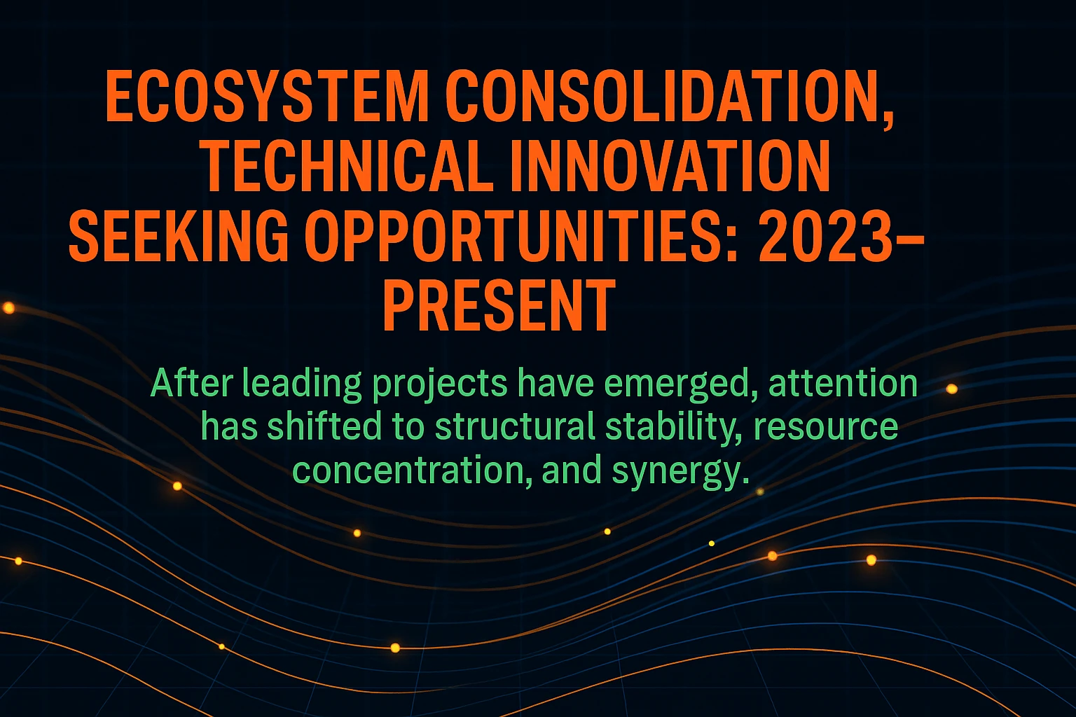 From burning money to industrial ecology: Web3 is following the old path of the Internet.
