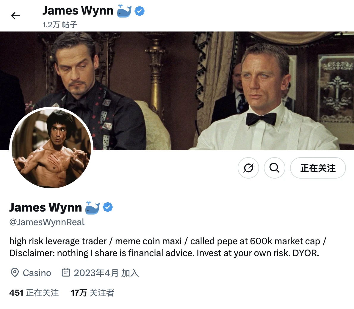 Who is James Wynn? A trading genius from a small town, a crazy whale who gambled 1 billion