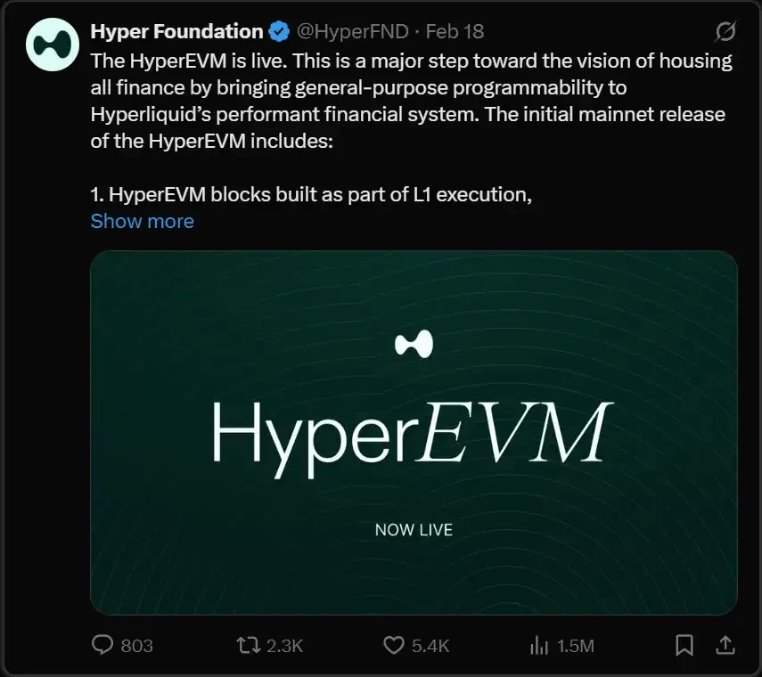 $HYPE再创历史新高，为什么巨鲸们都选择在Hyperliquid开单？