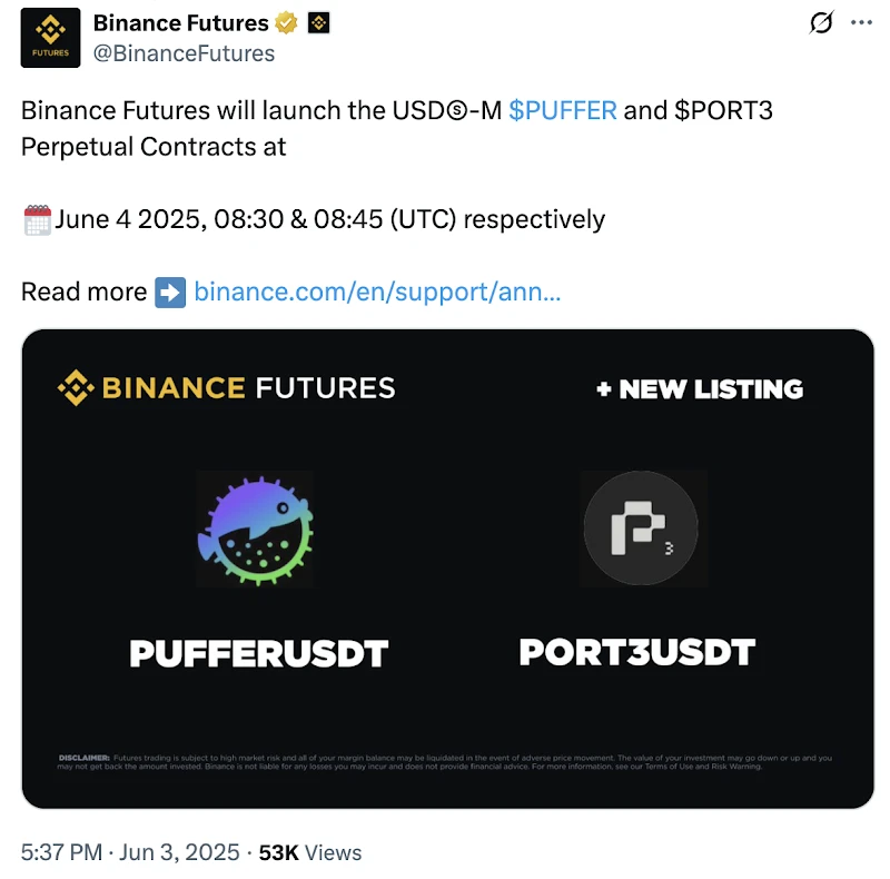 ​$PORT3：从上线Alpha到币安合约，建立AI数据新范式