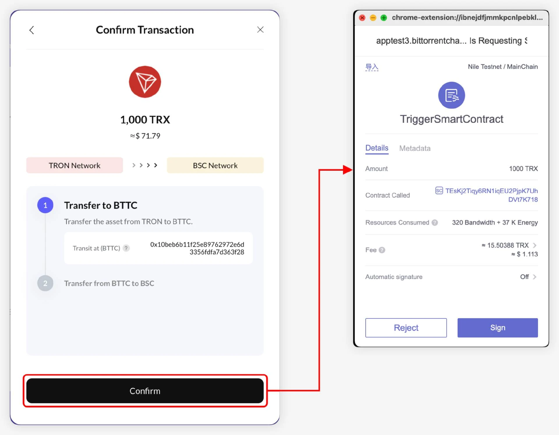 Understand the entire BTTC cross-chain process in one article