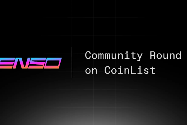 Enso宣布在CoinList启动500万美元社区轮融资