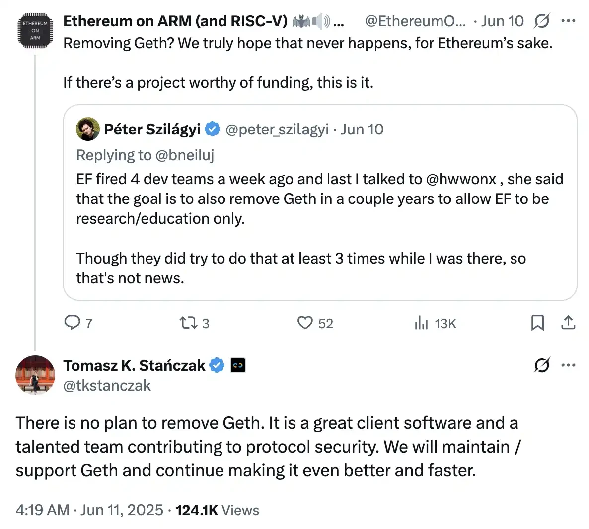 Ethereum internal fighting escalates: core developers openly challenge the Foundation