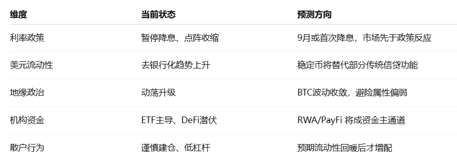 加密市场宏观研报：货币政策拉锯与全球动荡中的机会，下半年加密市场最新展望