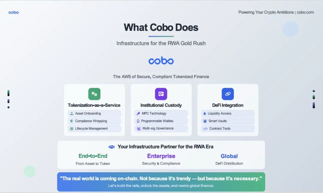 Cobo｜RWA 的 DeepSeek 时刻将至：发展趋势、落地路径与机构最佳实践全景解析