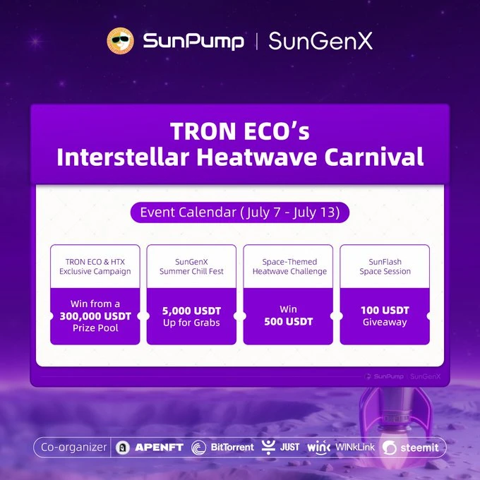 TRON ECO and HTX jointly launched the Mars Ascension Plan: Over 300,000 USDT airdrop feast ignites the ecological wave and unlocks a new paradigm of collaboration between ecology and CEX