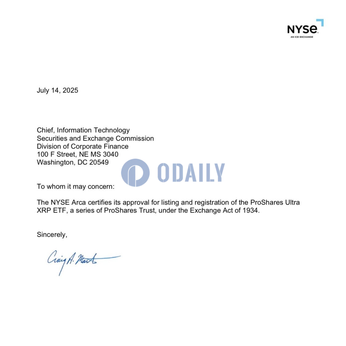 Odaily